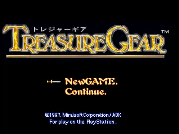 Treasure Gear (JP) screen shot title